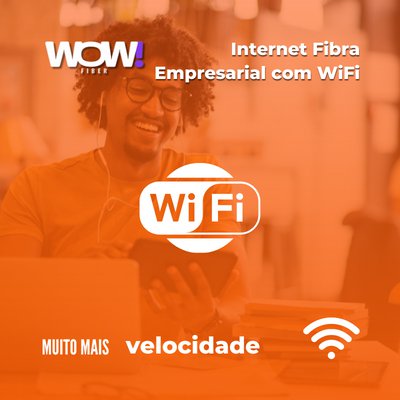 Internet Fibra Empresarial com Wifi