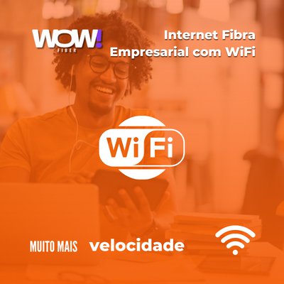 Internet Fibra Empresarial com Wifi
