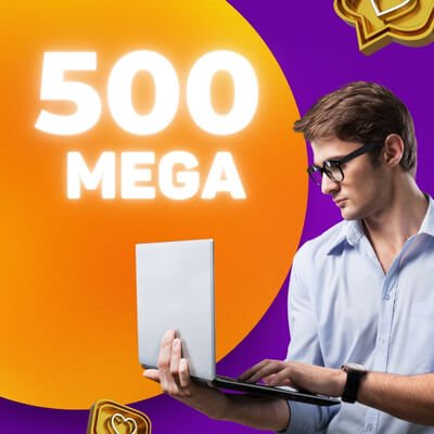 Plano de Internet 500 Mega